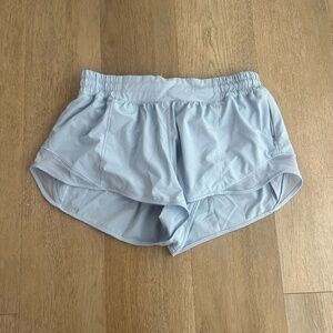 Lululemon Light Blue Hotty Hot Shorts